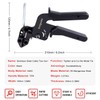 Delgada Metal Zip Tie Gun for Stainless Steel Tie Wrap,Tensioning