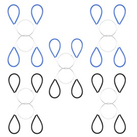 YXCCSE 10 Pcs Clay Cutters Wire Steel Wire Clay Cutter, Clay Wire Cutter Wire Cutting Tools with Rubber Handle, Cutting Pottery Tool Clay Cut Off Tools for Clay Artist Sculpting Cheese Dough