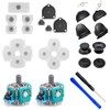 21Pcs Dualshock Accessories Repair Replacement Compatible with P S-4 for