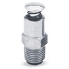 Lumax LX-1422 Silver 1/8" NPT Male Air Bleeder Valve, Maximum