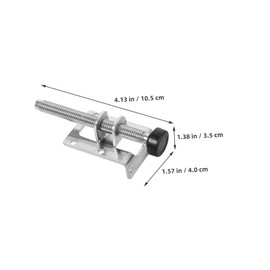 Operitacx Verstellbare Metallmöbelfüße mit Schrauben und Innensechskant rutschfeste Möbelfüße für Schränke Tische und Kleiderschränke Höhenverstellbare Möbel Nivellierer für Unebene Böden
