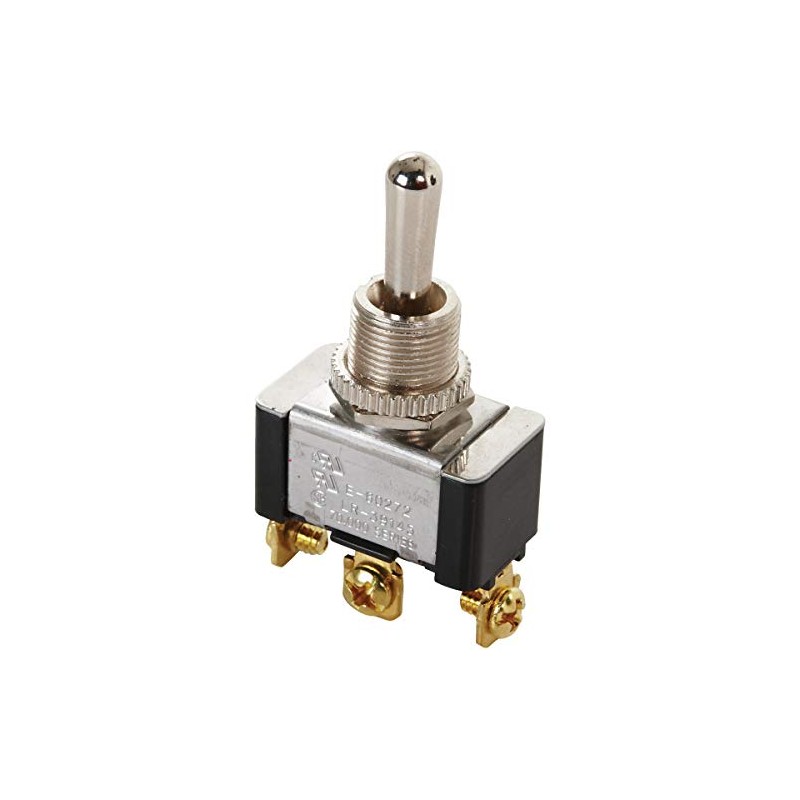 Gardner Bender GSW-117 Heavy-Duty Electrical Toggle Switch, SPDT, Mom ON-OFF-Mom-ON,
