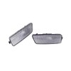 Clear Lens Front Fender Side Marker Lights Reflector Fender Replacement
