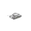 Metal Zone JS-2 Tank 3D Metal Jigsaw Puzzle World War