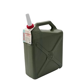 Reliance Products Desert Patrol 6 Gallon Rigid Water Container, Green , 14.8 Inch x 6.3 Inch x 19.0 Inch