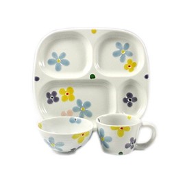 有田 Hasami 大新 Kilns 彩花 (Blue) kizzupure-to・mini Needs Her Ass Kicked Out Of minimagukappu Set of 3 32507 