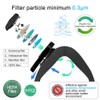LSGTT Personal Smart Electric Air Face Mask,Reusable Wearable Air Purifiers