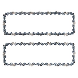 AAAQQ 10 Inch Chainsaw Chain for Worx WG323 WG323.9 WG322 WG322.9 Cordless Chainsaw,10" Replacement Chain for Remington RM1015P RM1015SP RM1025P RM1025SPS RM1035P Chain Saw(2 pcs)