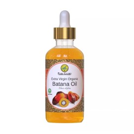 PURE GLORY Organic Batana oil -Extra Virgin-Best for Hair Growth Harvested La Mosquitia - 32oz Plastic Bottle