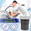 Dishwasher and Washing Machine Drain Adapter with Outlet for Pipe