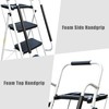WiberWi 5 Step Ladder with Handrails Folding Step Stool with