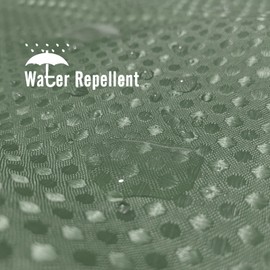 BBiggood Sage Green Shower Curtain, Extra Long Shower Curtain 72 x 84 inch, Ombre Waffle Shower Curtains for Bathroom, Waffle Weave Fabric Shower Curtain Set with Hook.