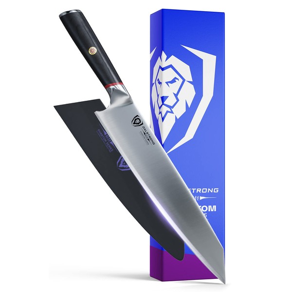 Dalstrong Kiritsuke Chef Knife - 9.5 inch - Phantom Series - Japanese High-Carbon AUS8 Steel Kitchen Knife - Pakkawood Handle - Cooking Knife - Sheath Included
