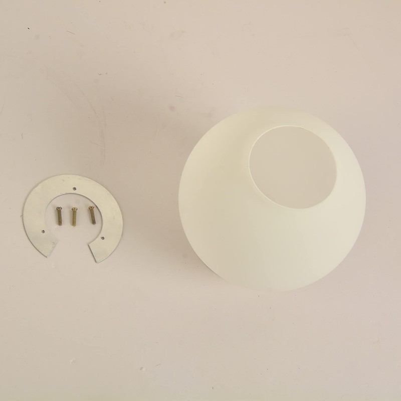 BAODEN Pantalla de cristal para lámpara de pared moderna con