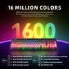 ZORNHER ZH980 Mechanical Keyboard Wireless,95% Pink Creamy Keyboard with Number