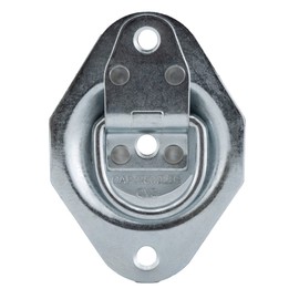 RecPro RV Surface Mount D-Ring Tie Down Anchor Rope Ring for RV Furniture, Toy Haulers, or Trailers (4 Pack, 2,500 lb Capacity)