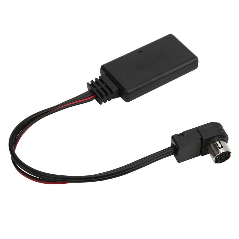 Car Bluetooth5.0 AUX IN Module Wireless ABS Black Heatproof Antiaging