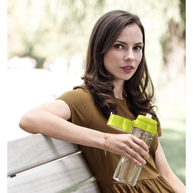 Brita Water Filter Bottle with 2 Fill&Go Cartridges, 20.3 fl