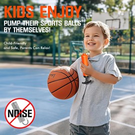 100 Pcs Ball Pump for Sports Balls, Air Pump for Balls, Hand Pump with 3 Needles, Manual Air Pump, Ball Inflator for Basketball Soccer Ball Volleyball Football Ballon