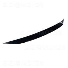For Honda Civic 2016-2021 Gloss Black Front Bumper Hood Upper Trim Cover Garnish