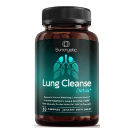 Sunergetic Suplemento Premium Para Salud Pulmonar 60 Caps