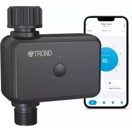 TROND Smart Garden Sprinkler Watering Bluetooth Timer for Water Hose with Schedules