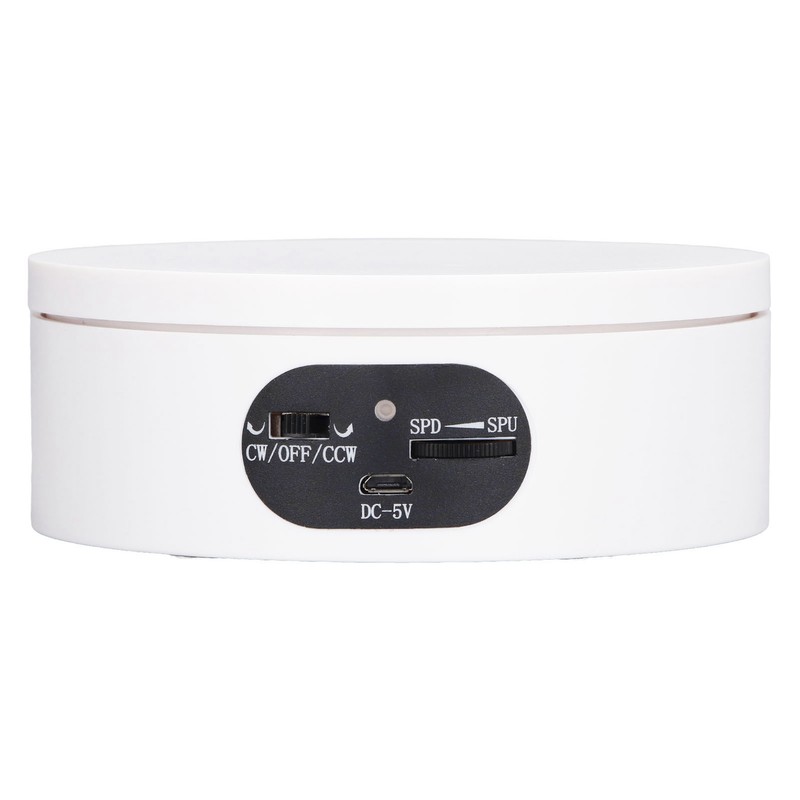 Rotating Display Stand 5.5lb Load Capacity 360 Degree Photography Turntable