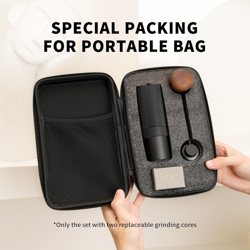 MAVO Manual Coffee Grinder, Wizard Hand Coffee Grinder, Capacity 25g