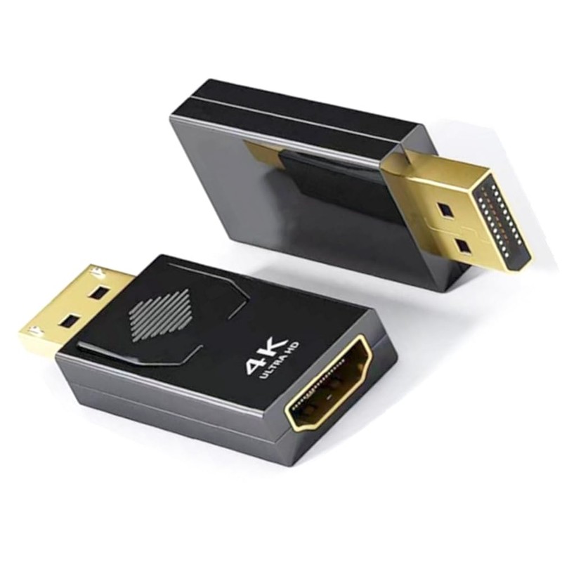 DisplayPort to HDMI, 4K DP to HDMI Adapter for Dell,