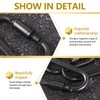 10Pcs Carabeaner Clip, 3.1" Small Carabiner Keychain for Hiking Camping