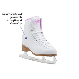 Jackson Classic Purple SoftSkate 380 Womens/Girls Ice Figure Skates - Girls Size 2.0