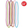 Assorted Colors Party Beads - Small Round
