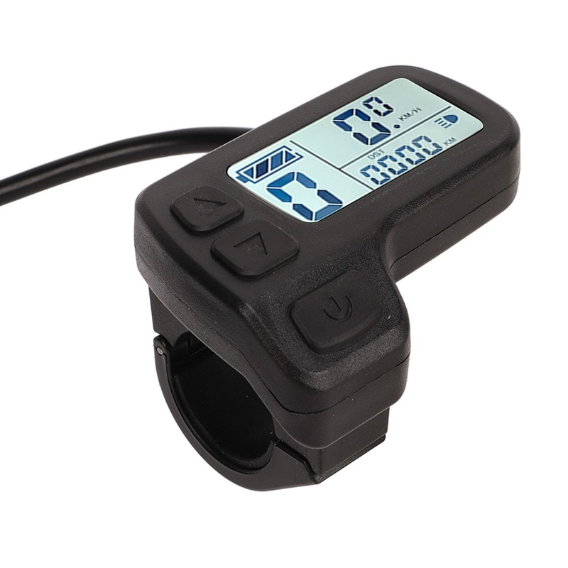 Electric Bicycle LCD Display 24V 36V 48V Universal SM Connector