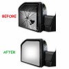 WLLW For 2012-2017 Toyota Camry Mirror Glass+Adhesive Passenger Right Side