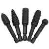 Gasea 10pcs 1/4" Shank Rotary File Drill Bits Wood Carving