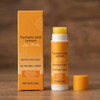 Lemon Turmeric Lip Balm - Lip Lightening for Dark Lips,