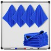 Zopeal 8 Packs Dry Erase Board Cleaning Cloth Microfiber Eraser
