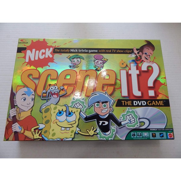Mattel Scene It? Nickelodeon DVD Board Game