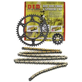 D.I.D MXY-001OEM+1 520DZ2 Gold Chain and 14 Teeth/51 Teeth Sprocket Kit