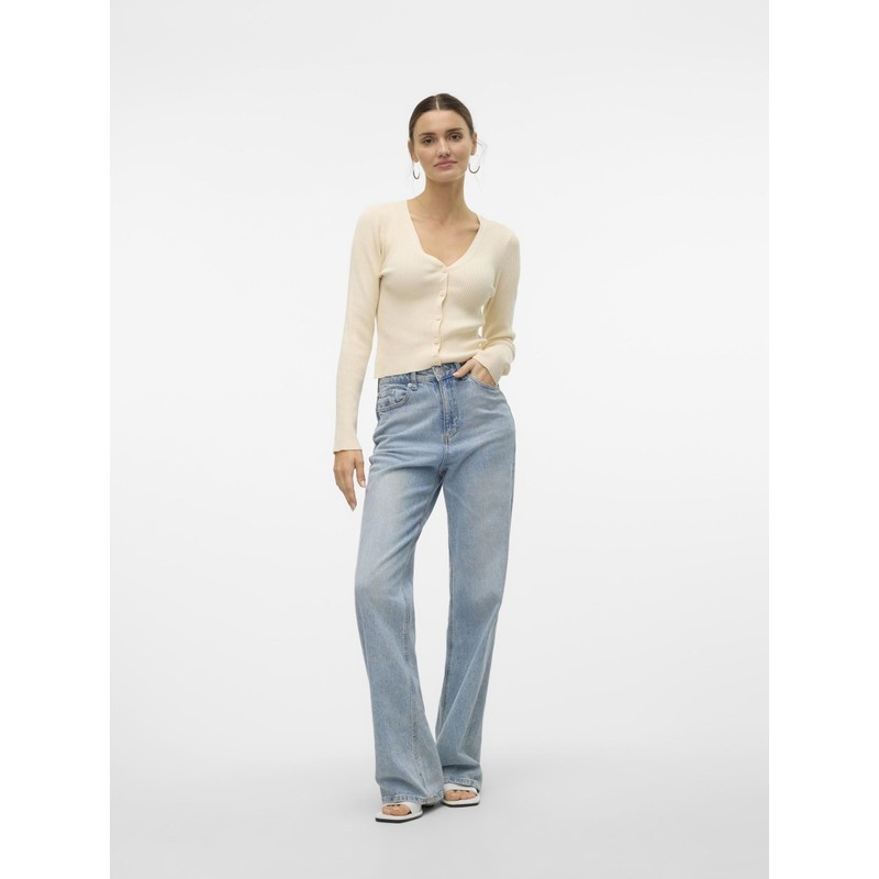 VERO MODA Female Cardigan VMGLORY Cardigan, Birch