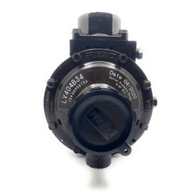 Rego LV404B34 Compact Twin Stage Regulator for LP-Gas, Brown