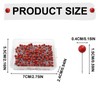 UILYNIU 600 Pcs Push Pins, Pin Board Pins, Plastic Drawing