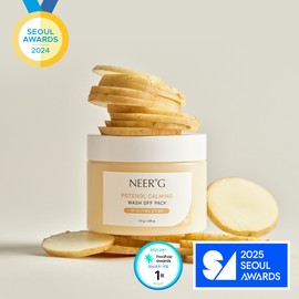 Nielji (self-produced product) [Jeju Island Potato / Sensitive Soothing] Nielg Potenol Calming Wash Off Pack 110g / [제주도감자 / 민감진정] 니얼지 포테놀 카밍 워시오프팩 110g