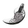 Figmart fp0436 Dragon Magatama Pendant (Silver Accessory), Sterling Silver, No