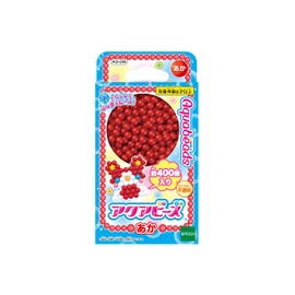 アクアビーズ 別売り ビーズ 【 あか 】 AQ-256 STマーク認証 6歳以上 おもちゃ 水 水でくっつく メイキングトイ Aquabeads エポック社 EPOCH
