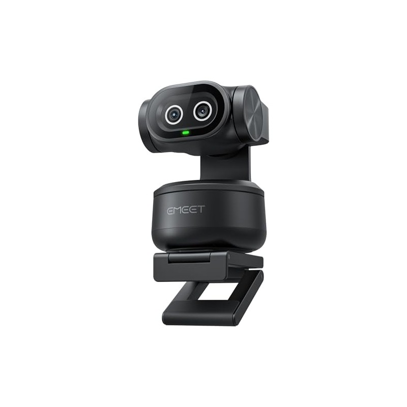 eMeet PIXY Webcam PTZ 4K con Doble Cámara Tecnología y