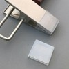 KOMBIUDA Transparent Silicone Hanger Grips 50 Pcs Non Slip Anti