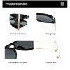 Willochra - Gafas de sol vintage de gran tamaño para