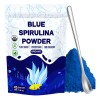 Polvo De Espirulina Azul 1.6 Oz Orgánico Para Alimentos