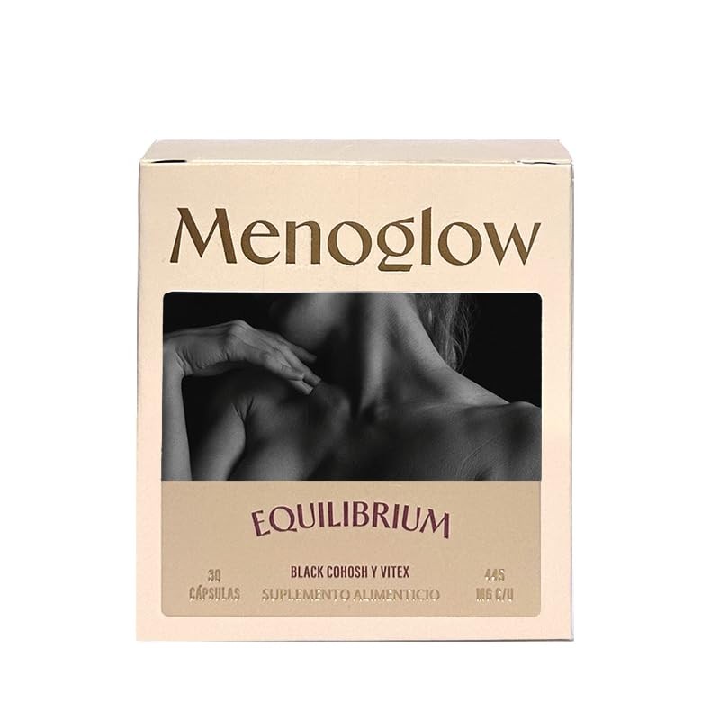 Equilibrium Suplemento Mujeres Menopausia Perimenopausia Black Cohosh Vitex Vitamina Jengibre